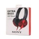  SONY MDR-XB450AP_Red Wired Headset  (Red, On the Ear)